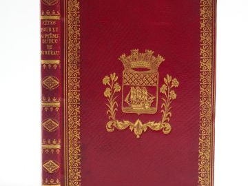 [CHAZET, René de]. Relation des fêtes données par la ville de Paris et