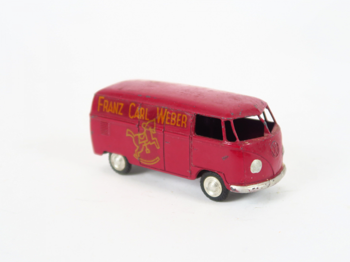 Marklin. Camionnette WW Frantz Carl Weber/jouet Weber, état d'usage ma