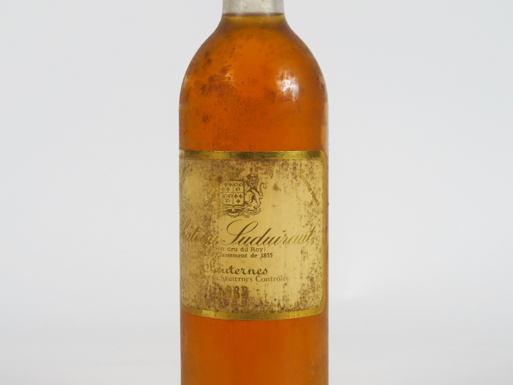 1 BOUTEILLE CHÂTEAU SUDUIRAUT 1er CC SAUTERNES - 1988 - BG+/ET