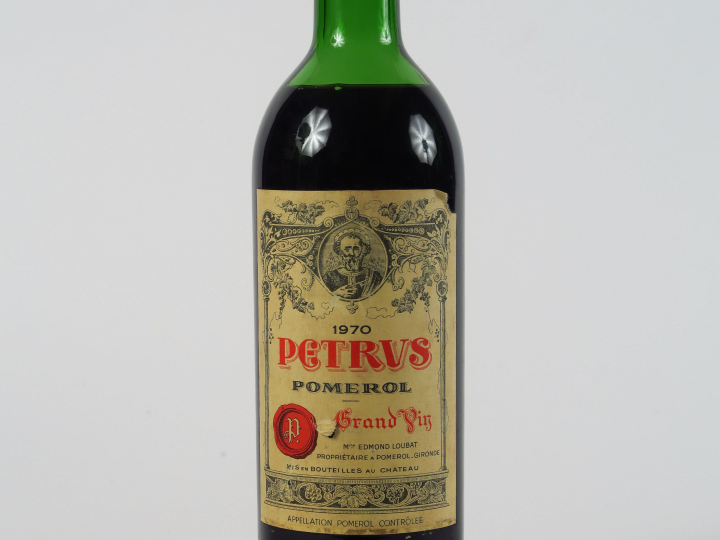 1 BOUTEILLE PETRUS POMEROL - 1970 - MEP/ETLD/CAPS TL CORRODEE