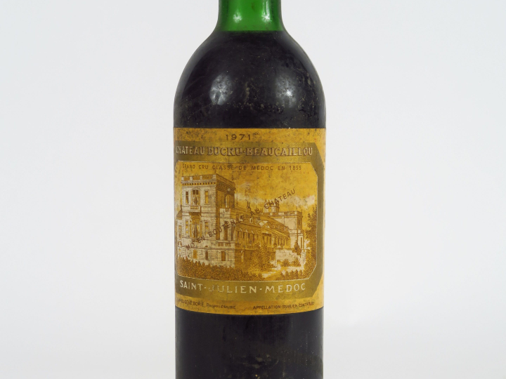1 BOUTEILLE CHÂTEAU DUCRU BEAUCAILLOU GC ST JULIEN - 1971 - LB-HEP/ELT