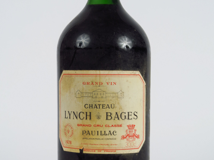 1 DMG (3 l) CHÂTEAU LYNCH BAGES GCC PAUILLAC - 1978 - BG/CAPS CIRE AB