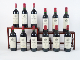 Vente aux enchères 12 BOUTEILLES CHÂTEAU MONTROSE GCC ST ESTEPHE - 1995 - 4 ETLT