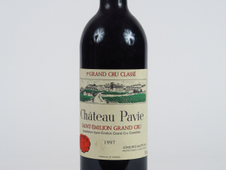 Vente aux enchères 1 BOUTEILLE CHÂTEAU PAVIE 1er GCC ST EMILION - 1997