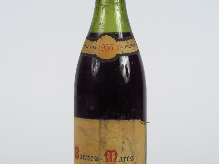 1 BOUTEILLE BONNES MARES COMAINE CLAIR DAÜ - 1955 - 5 CM
