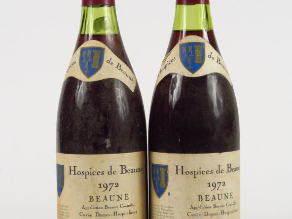 2 BOUTEILLES BEAUNE HOSPICES DE BEAUNE ' CUVEE DAMES HOSPITALIERES' - 