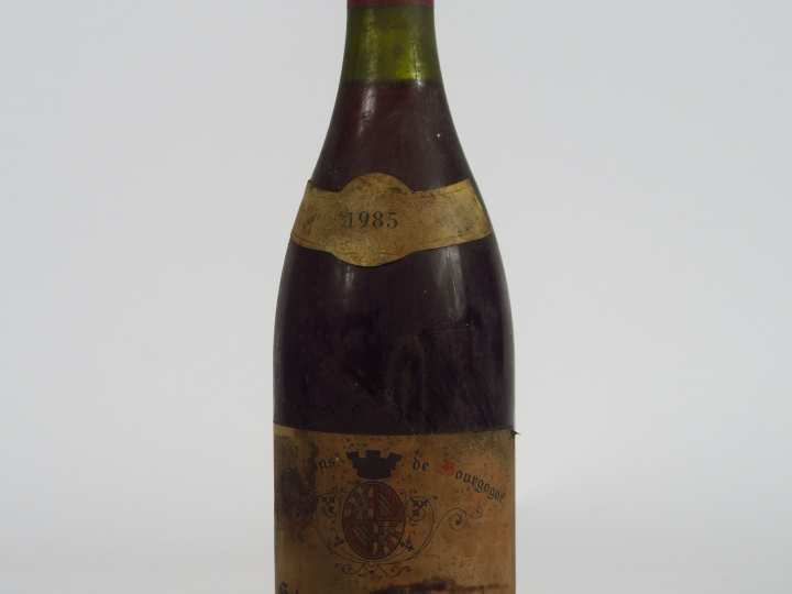 1 BOUTEILLE GEVREY CHAMBERTIN R. BOUVIER - 1985 - 2,5 CM/ET