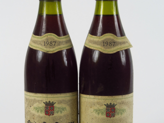 Vente aux enchères 2 BOUTEILLES NUITS ST GEORGES FLEUROT - 1987