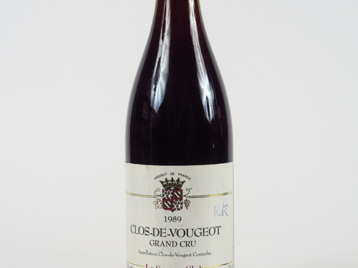 1 BOUTEILLE CLOS VOUGEOT GC SAVOUR CLUB - 1989