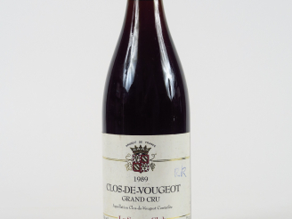 Vente aux enchères 1 BOUTEILLE CLOS VOUGEOT GC SAVOUR CLUB - 1989