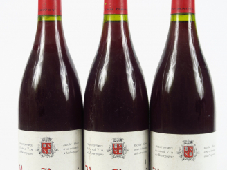 Vente aux enchères 3 BOUTEILLES VOSNE ROMANEE DOMAINE J. GRIVOT - 1991