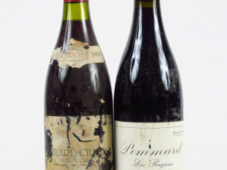 Vente aux enchères 2 BOUTEILLES POMMARD : 1 LES RUGIENS DE MONTILLE 2002 CAPS ABS- 1 POMM