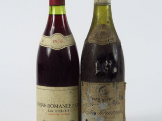 Vente aux enchères 2 BOUTEILLES VOSNE ROMANEE : 1 de 1er CRU 'LES SUCHOTS' DOMAINE DE LA 