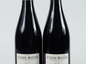 Vente aux enchères 2 BOUTEILLES CÔTE ROTIE 'LES ROCHAINS' BONNEFOND - 2014