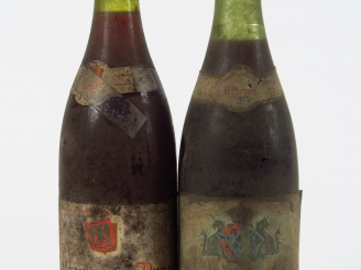 Vente aux enchères 2 BOUTEILLES CHATEAUNEUF DU PAPE : 1 DOMAINE DE MONT REDON 1970 EA - 1