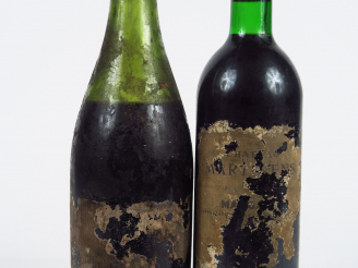 Vente aux enchères 2 BOUTEILLES : 1 CHATEAUNEUF DU PAPE 8 CM - 1 CHÂTEAU MARTINENS MARGAU