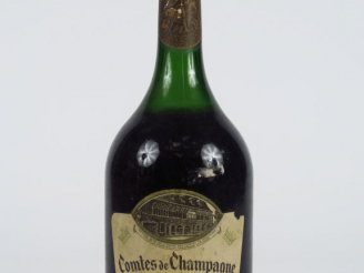Vente aux enchères 1 BOUTEILLE CHAMPAGNE TAITTINGER 'COMTES DE CHAMPAGNE' - 1961 - 4 CM/E