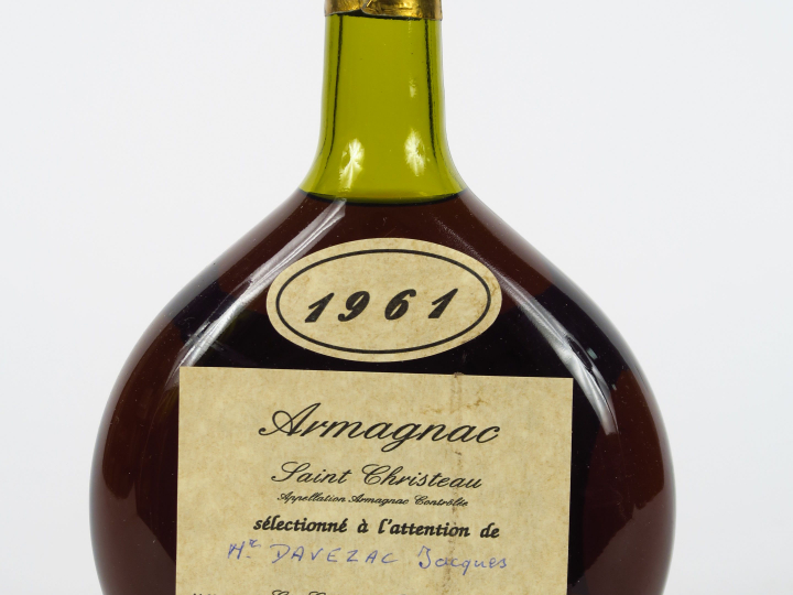 1 BOUTEILLE ARMAGNAC SAINT CHRISTEAU - 1961
