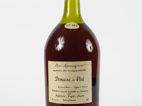 1 POT (2,5 L) BAS ARMAGNAC DOMAINE DU PERE '10 ANS' 45°