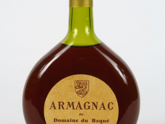 Vente aux enchères 1 BOUTEILLE ARMAGNAC DOMAINE DU BAQUE
