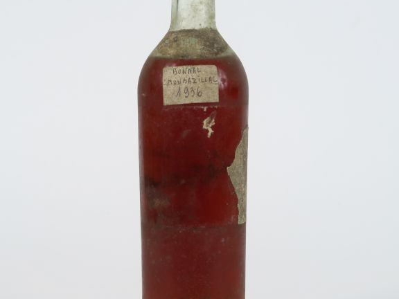 1 BOUTEILLE MONBAZILLAC - 1936 - SE/CAPS DECOUPEE