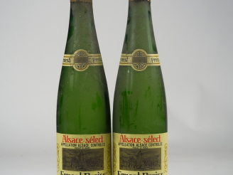 Vente aux enchères 2 BOUTEILLES GEWURZTRAMINER E. PREISS- 1983 - BS