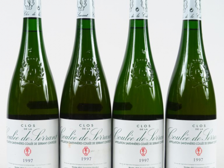4 BOUTEILLES CLOS DE LA COULEE DE SERRANT N. JOLY - 1997