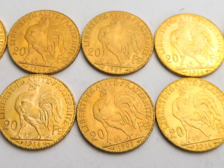 10 pièces de 20 francs or