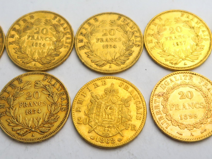 10 pièces de 20 francs or