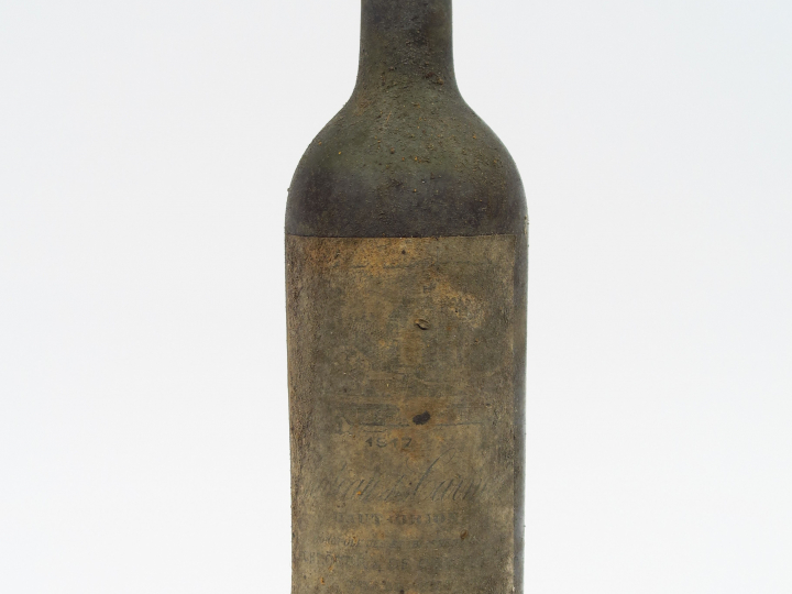 1 BOUTEILLE CHÂTEAU DES CARMES HAUT BRION GRAVES - 1917 - BEP/CAPS CIR