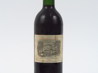 Vente aux enchères 1 BOUTEILLE CHÂTEAU LAFITE ROTHSCHILD 1er GCC PAUILLAC - 1964 - BG+/EL