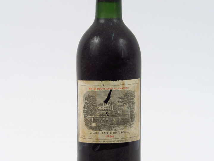 1 BOUTEILLE CHÂTEAU LAFITE ROTHSCHILD 1er GCC PAUILLAC - 1964 - BG/ELD