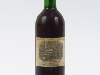 Vente aux enchères 1 BOUTEILLE CHÂTEAU LAFITE ROTHSCHILD 1er GCC PAUILLAC - 1967 - BG+/EF