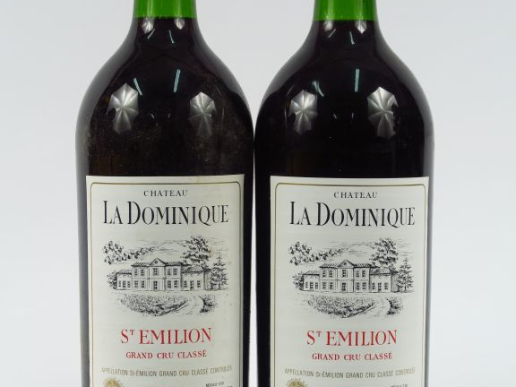 2 MAGNUMS CHÂTEAU LA DOMINIQUE GCC ST EMILION - 1973