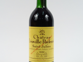 Vente aux enchères 1 BOUTEILLE CHÂTEAU LEOVILLE POYFERRE GCC ST JULIEN - 1982 - BG
