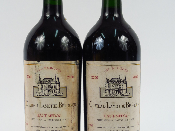 2 MAGNUMS CHÂTEAU LAMOTHE BERGERON CB HAUT MEDOC - 2000