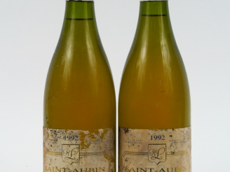Vente aux enchères 2 BOUTEILLES ST AUBIN 1er CRU 'EN REMILLY' LAMY - 1992 - EA