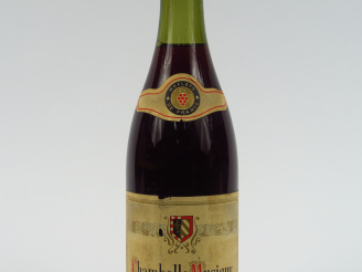 Vente aux enchères 1 BOUTEILLE CHAMBOLLE MUSIGNY REFLETS DE France - 1961 - 4 CM/ETLA