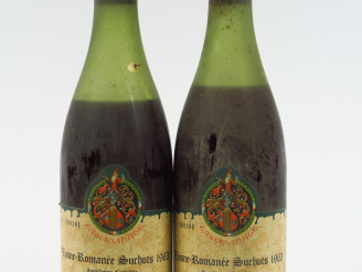 Vente aux enchères 2 BOUTEILLES VOSNE ROMANEE 'SUCHOTS' TASTEVINAGE PASQUIER DESVIGNES - 