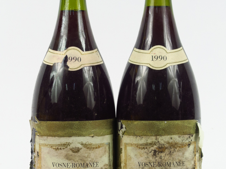 2 MAGNUMS VOSNE ROMANEE 'AUX CHAMPS DE PERDRIX' P. CHEVIGNY - 1990 - 2