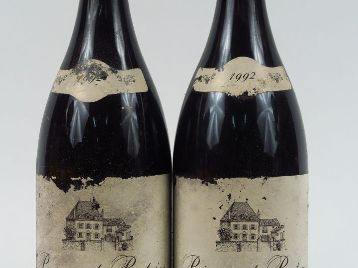 2 MAGNUMS POMMARD POUTURES 1er CRU VAUDOISEY CREUSEFOND - 1992 - 0,5 C