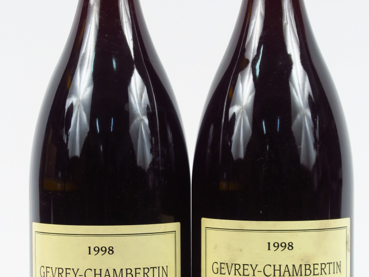 2 MAGNUMS GEVREY CHAMBERTIN V.V. A. BURGUET - 1998