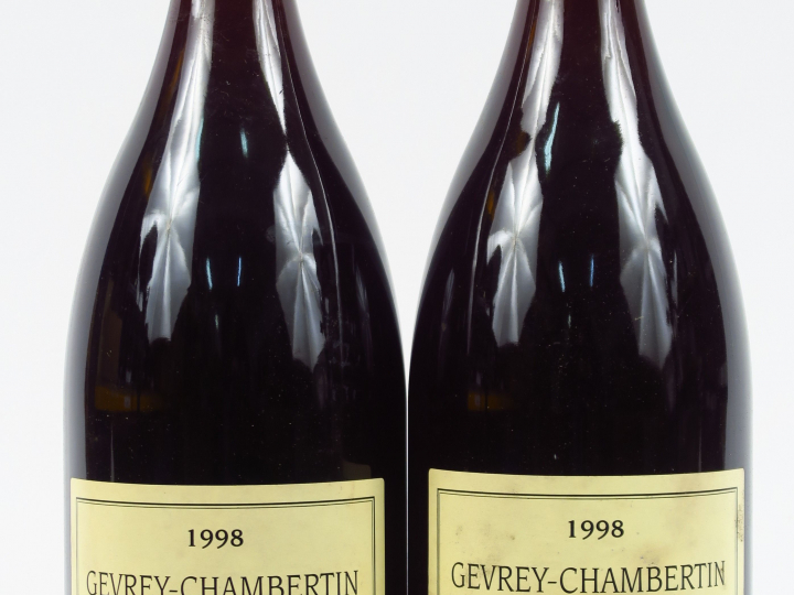 2 MAGNUMS GEVREY CHAMBERTIN V.V. A. BURGUET - 1998