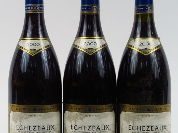 3 BOUTEILLES ECHEZEAUX GC CHAMPY - 2000 