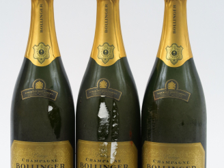 Vente aux enchères 3 BOUTEILLES CHAMPAGNE BOLLINGER 'SPECIAL CUVEE' - EA