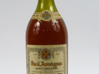 Vente aux enchères 1 MAGNUM VIEIL ARMAGNAC DES R. P. CORDELIERS 