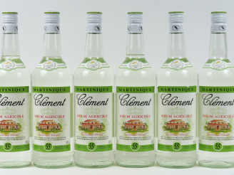 Vente aux enchères 6 BOUTEILLES (1 L) RHUM AGRICOLE CLEMENT 55°