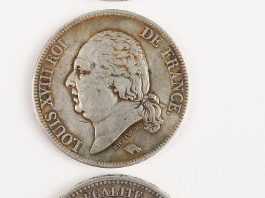 3 pièces en argent