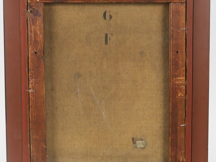 LAUGÉ Achille, 1861-1944	 "Portrait de jeune garçon" Huile sur toile (