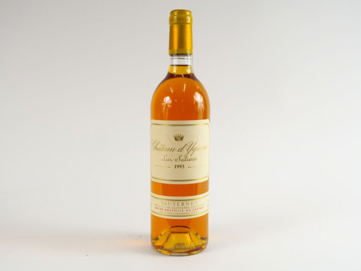 1 BOUTEILLE CHÂTEAU D'YQUEM 1er CCS SAUTERNES - 1993